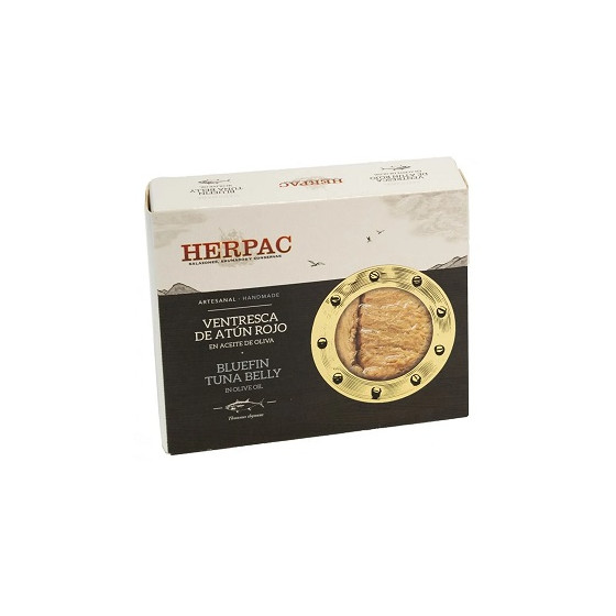 VENTRESCA DE ATÚN ROJO EN ACEITE DE OLIVA 245g HERPAC BARBATE