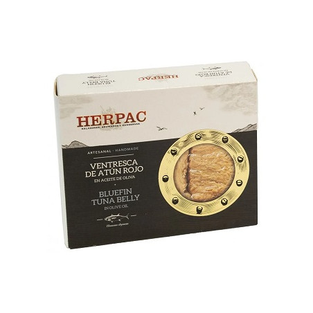 VENTRESCA DE ATÚN ROJO EN ACEITE DE OLIVA 245g HERPAC BARBATE
