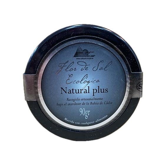 FLOR DE SAL ECOLÓGICA NATURAL PLUS 90 gr SALINAS SAN VICENTE SAN FERNANDO