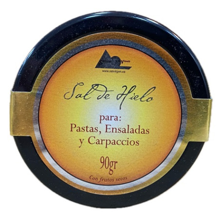 SAL DE HIELO PARA PASTAS ENSALADAS Y CARPACCIOS 90gr SALINAS SAN VICENTE SAN FERNANDO