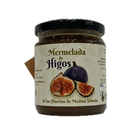MERMELADA DE HIGOS DE LAS HUERTAS DE MEDINA SIDONIA 265gr