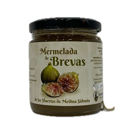 MERMELADA DE BREVAS HUERTAS MEDINA SIDONIA 265gr