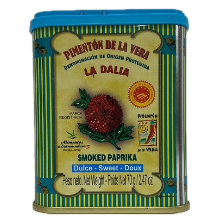PIMENTÓN DE LA VERA LA DALIA DULCE LATA 70g