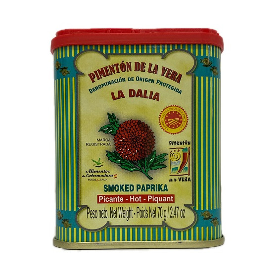 PIMENTÓN DE LA VERA LA DALIA PICANTE LATA 70g