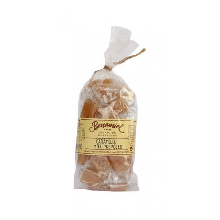 CARAMELOS DE MIEL Y PROPÓLEOS BOLSA 130g BENAMIEL SIERRA DE GRAZALEMA