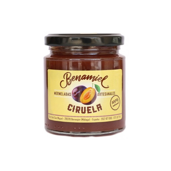 MERMELADA DE CIRUELA TARRO 280g BENAMIEL SIERRA DE GRAZALEMA