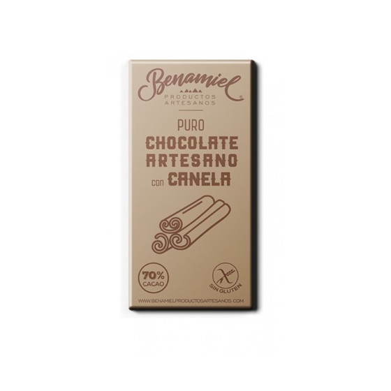 CHOCOLATE ARTESANO CON CANELA 115g BENAMIEL SIERRA DE GRAZALEMA