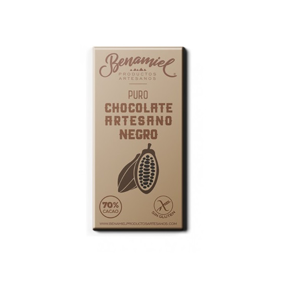 CHOCOLATE ARTESANO NEGRO 115g BENAMIEL SIERRA DE GRAZALEMA