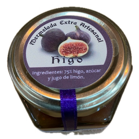MERMELADA DE HIGO GRAZALEMEÑOS 120G ELABORACIÓN ARTESANAL DE GRAZALEMA