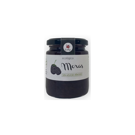 MERMELADA DE MORAS 260g SIN AZUCAR AÑADIDO CONTIGO CONSERVAS ARTESANALES