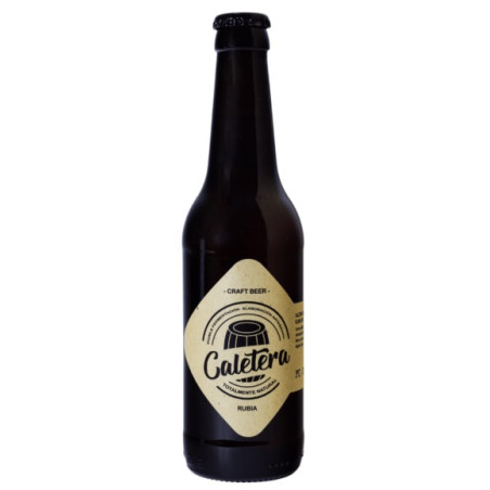 CERVEZA CALETERA RUBIA 33cl