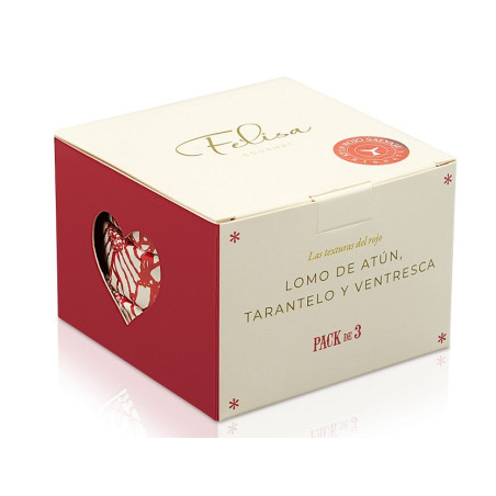 CAJA DE TEXTURAS DEL ATÚN ROJO FELISA GOURMET