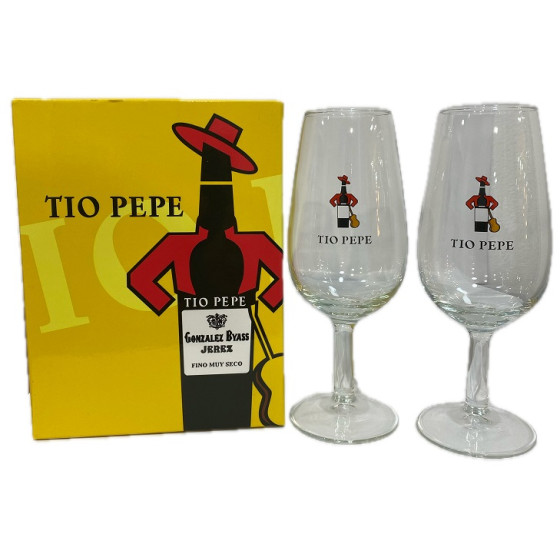 SET DE 6 CATAVINOS TÍO PEPE SERIGRAFIADOS A COLOR – AIRES DE CÁDIZ