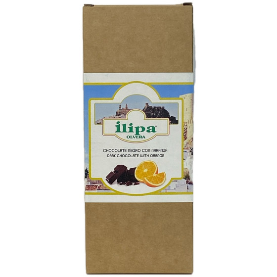 CHOCOLATE NEGRO 70% ILIPA 100G – CON NARANJA