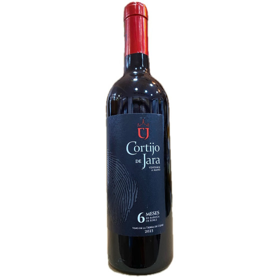VINO TINTO CORTIJO DE JARA SYRAH MERLOT Y TEMPRANILLO 75 CL