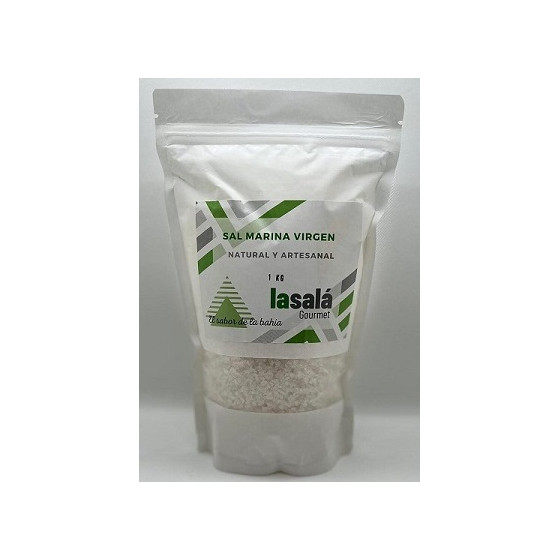 SAL MARINA VIRGEN GRUESA LA SALÁ GOURMET 1KG – TRADICIÓN ARTESANAL DE CÁDIZ