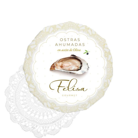 OSTRAS AHUMADAS EN AOVE 170g FELISA GOURMET