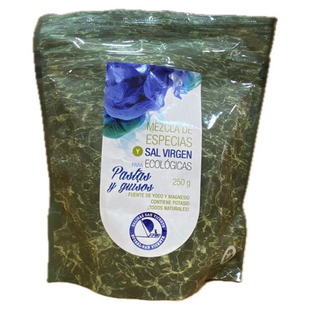SAL VIRGEN PARA PASTAS Y GUISOS 250gr SALINAS SAN VICENTE SAN FERNANDO