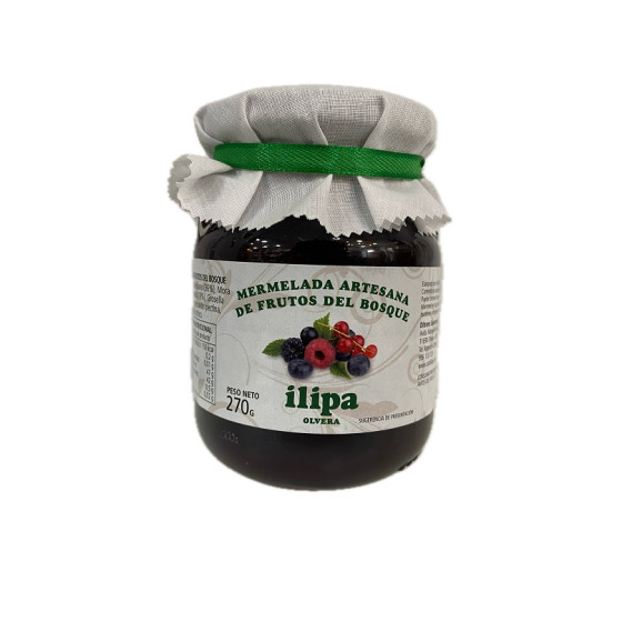 MERMELADA ARTESANA DE FRUTOS DEL BOSQUE ILIPA OLVERA