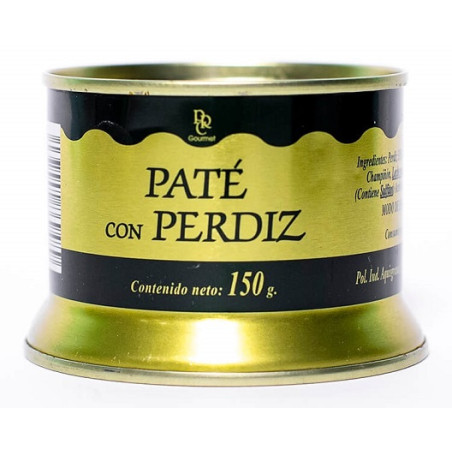 PATÉ CON PERDIZ 150g DE LA REAL CAROLINA