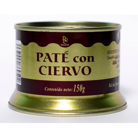 PATÉ CON CIERVO LATA 150g LA REAL CAROLINA