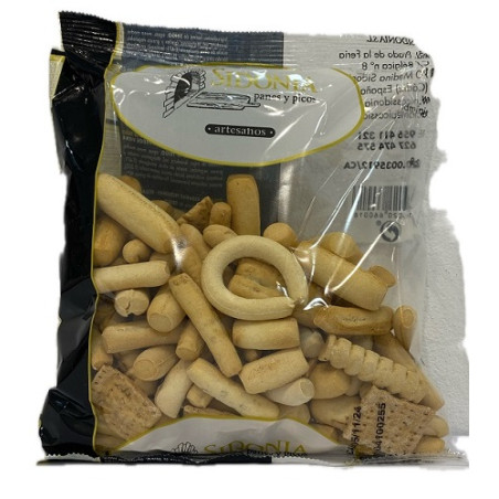 PACK PICOS GOURMET SURTIDOS 200 gr APROX FABRICA DE PANES Y PICOS MEDINA SIDONIA