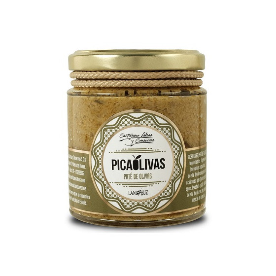 PICAOLIVAS PATÉ DE OLIVAS SALSAS CANTIZANO