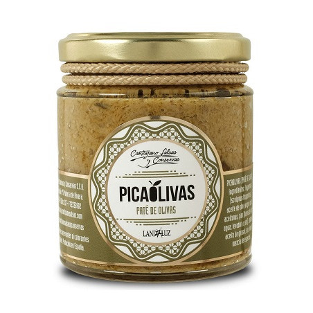 PICAOLIVAS PATÉ DE OLIVAS SALSAS CANTIZANO