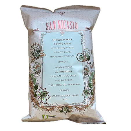 PATATAS FRITAS SAN NICASIO AL PIMENTÓN 150 gr PRIEGO DE CÓRDOBA