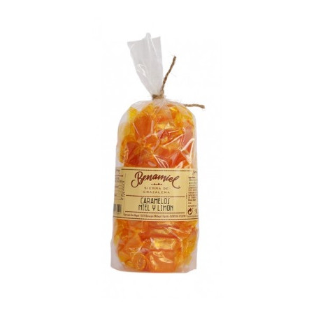 CARAMELOS MIEL Y LIMÓN BOLSA 130g BENAMIEL SIERRA DE GRAZALEMA