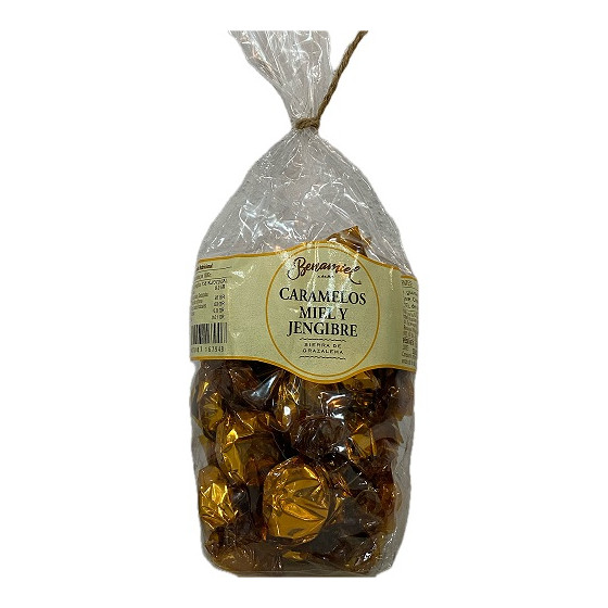 CARAMELOS MIEL Y JENGIBRE 125g BENAMIEL SIERRA DE GRAZALEMA
