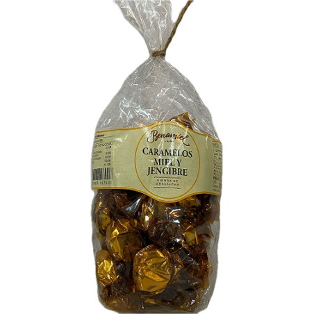 CARAMELOS MIEL Y JENGIBRE 125g BENAMIEL SIERRA DE GRAZALEMA