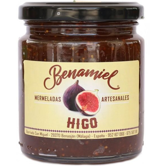MERMELADA DE HIGO TARRO 280g BENAMIEL SIERRA DE GRAZALEMA