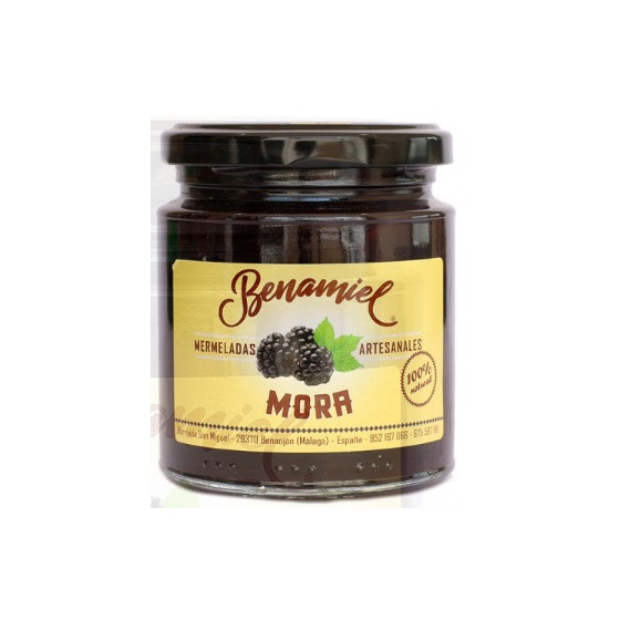 MERMELADA DE MORA TARRO 280g BENAMIEL SIERRA DE GRAZALEMA