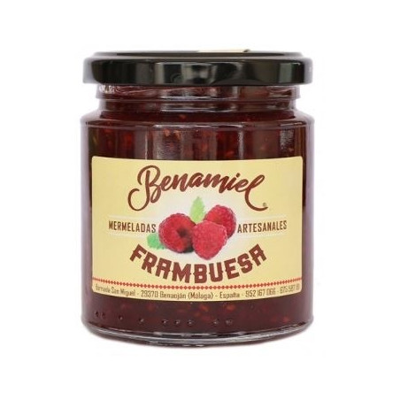MERMELADA DE FRAMBUESA TARRO 280g BENAMIEL SIERRA DE GRAZALEMA