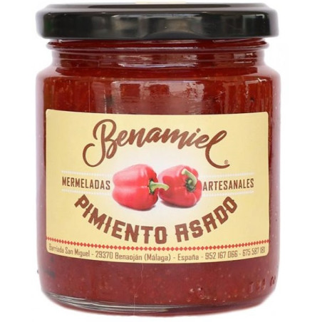 CREMA DE PIMIENTOS TARRO 280g BENAMIEL SIERRA DE GRAZALEMA