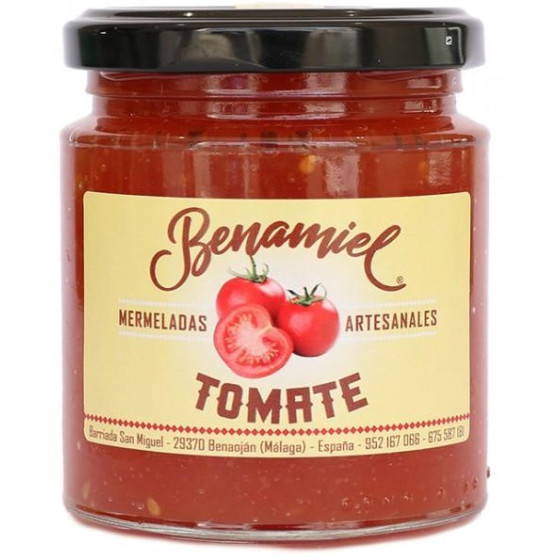 MERMELADA DE TOMATE TARRO 280g BENAMIEL SIERRA DE GRAZALEMA