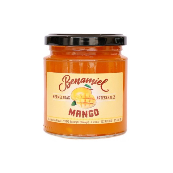 MERMELADA DE MANGO TARRO 280g BENAMIEL SIERRA DE GRAZALEMA