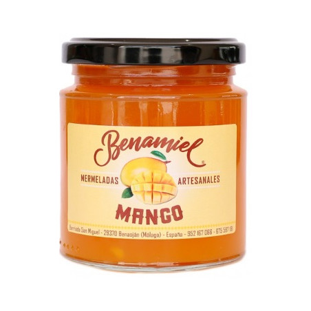 MERMELADA DE MANGO TARRO 280g BENAMIEL SIERRA DE GRAZALEMA