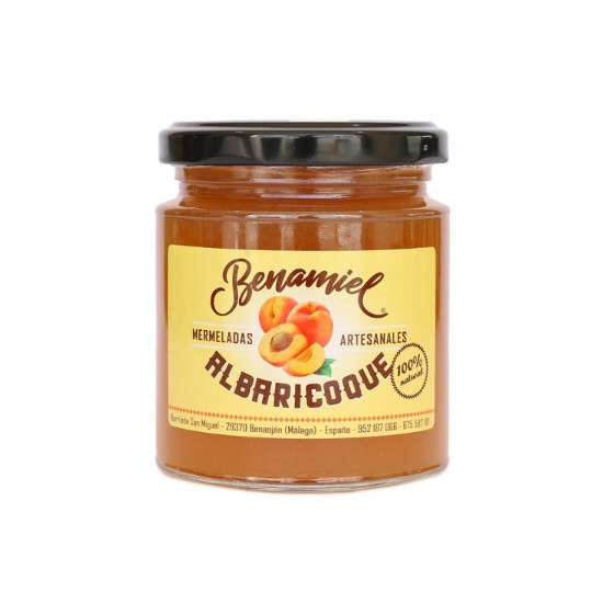 MERMELADA DE ALBARICOQUE TARRO 280g BENAMIEL SIERRA DE GRAZALEMA