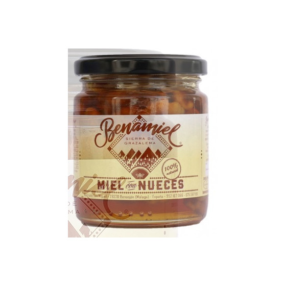 MIEL CON NUECES TARRO 280g BENAMIEL SIERRA DE GRAZALEMA