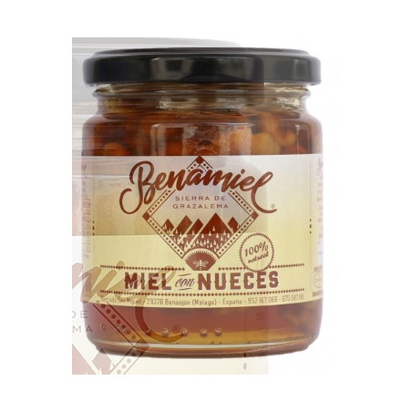 MIEL CON NUECES TARRO 280g BENAMIEL SIERRA DE GRAZALEMA