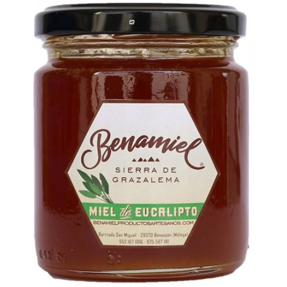 TARRO MIEL DE EUCALIPTO 480g BENAMIEL SIERRA DE GRAZALEMA