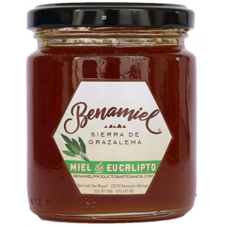 TARRO MIEL DE EUCALIPTO 480g BENAMIEL SIERRA DE GRAZALEMA
