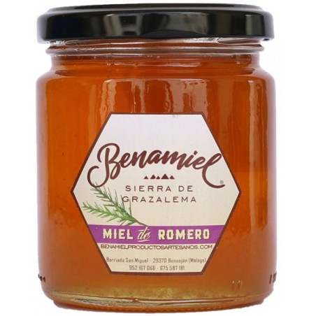 TARRO MIEL DE ROMERO 480g BENAMIEL SIERRA DE GRAZALEMA
