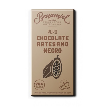 CHOCOLATE ARTESANO NEGRO 115g BENAMIEL SIERRA DE GRAZALEMA
