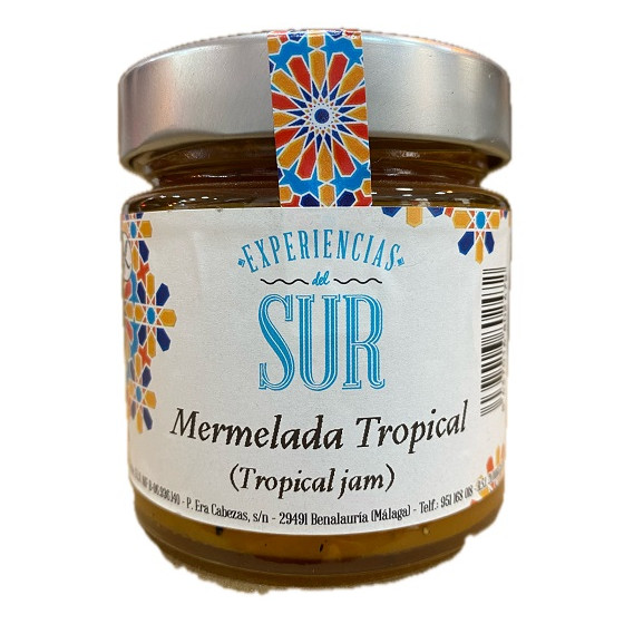 MERMELADA TROPICAL TARRO 275 gr EXPERIENCIAS DEL SUR