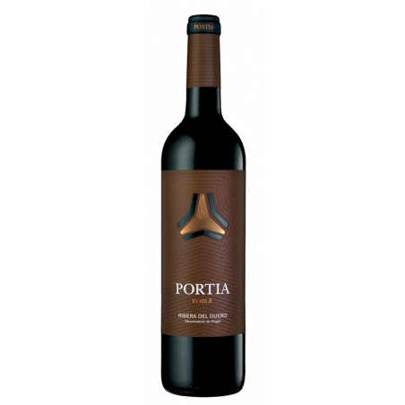 PORTIA ROBLE VINO TINTO RIBERA DEL DUERO BOTELLA 75 cl