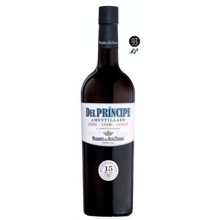 DEL PRÍNCIPE AMONTILLADO 75 cl SHERRY MARQUÉS REAL TESORO