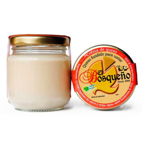 CREMA DE QUESO PARA UNTAR TARRO 130 gr EL BOSQUEÑO